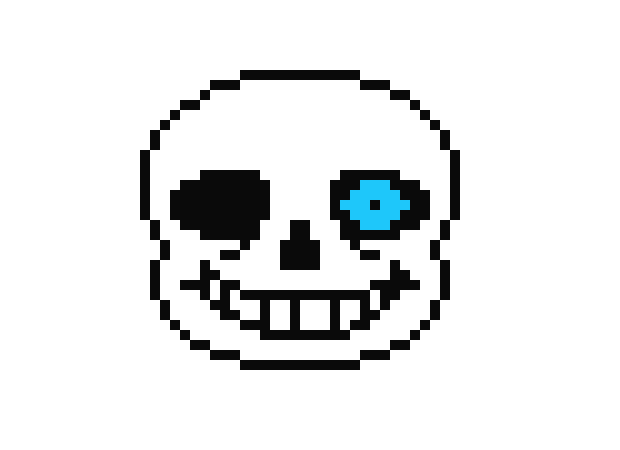 Text Head Art Pixel Undertale PNG Download Free PNG Image