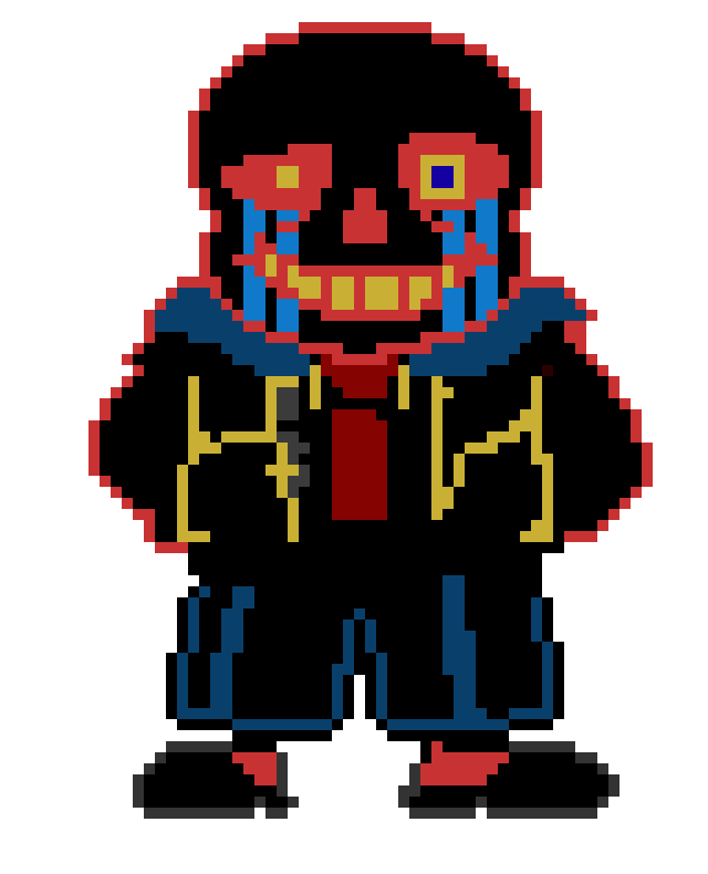 Art Sprite Undertale Character Fictional Pixel PNG Image