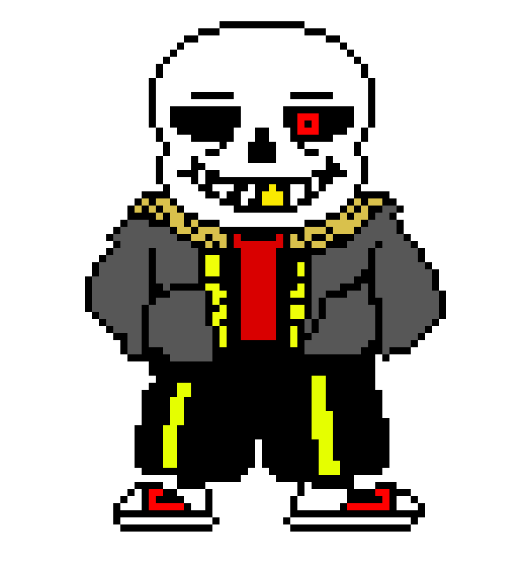 Art Sans Undertale Character Fictional Sprite PNG Image