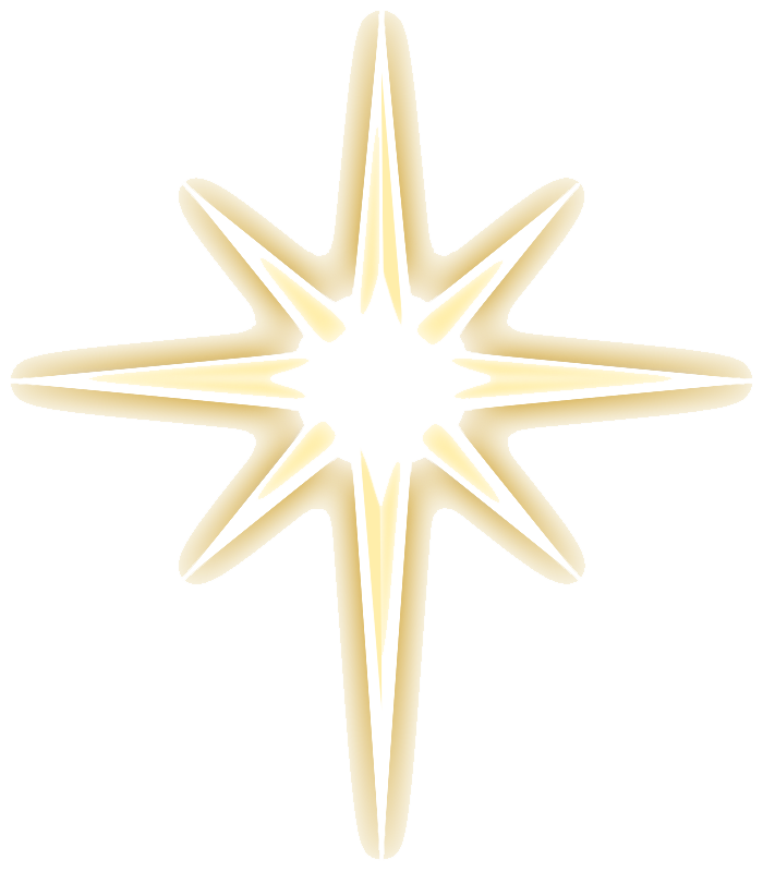 Christmas Gold Star Image PNG Image