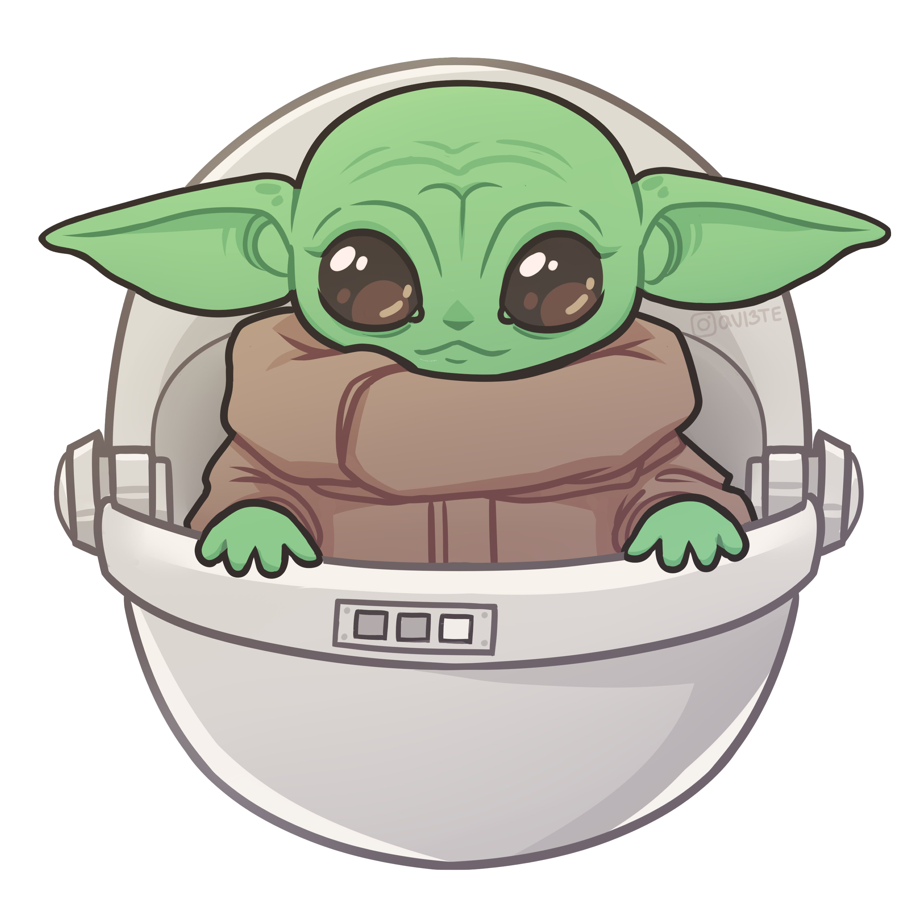 Cute Star Wars Photos Baby Yoda PNG Image