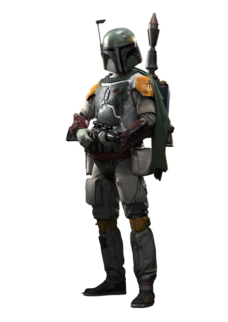 Fett Star Knight Wars Boba Ii Toy PNG Image