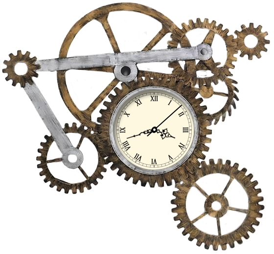 Steampunk Gear PNG Image