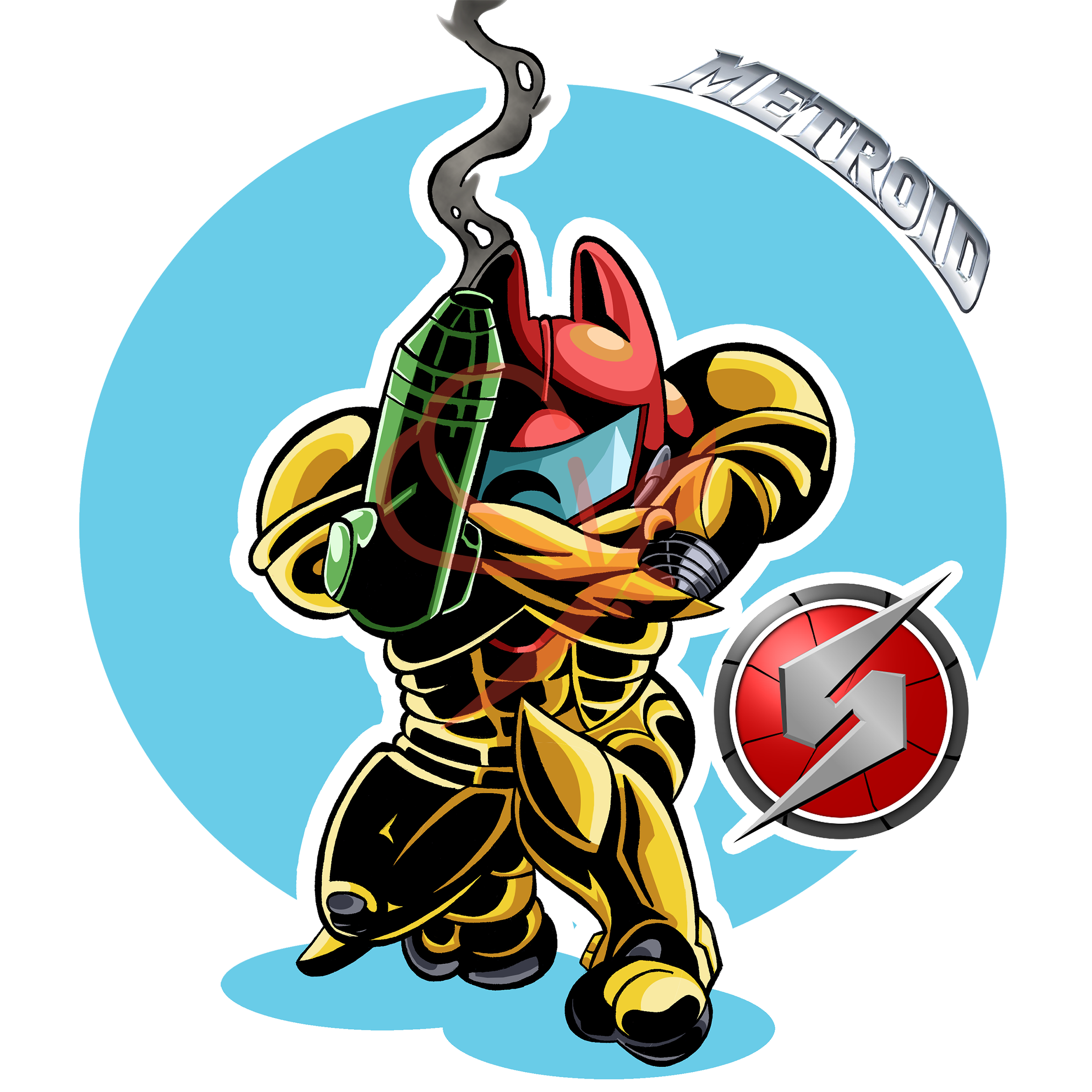 Samus Pic Aran Free Clipart HQ PNG Image