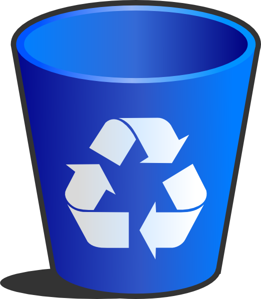 Bin Container Recycling Paper Recycle Waste PNG Image