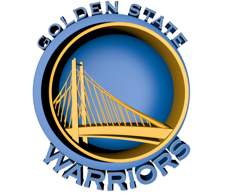 2K16 Golden Emblem Warriors Brand State Nba PNG Image