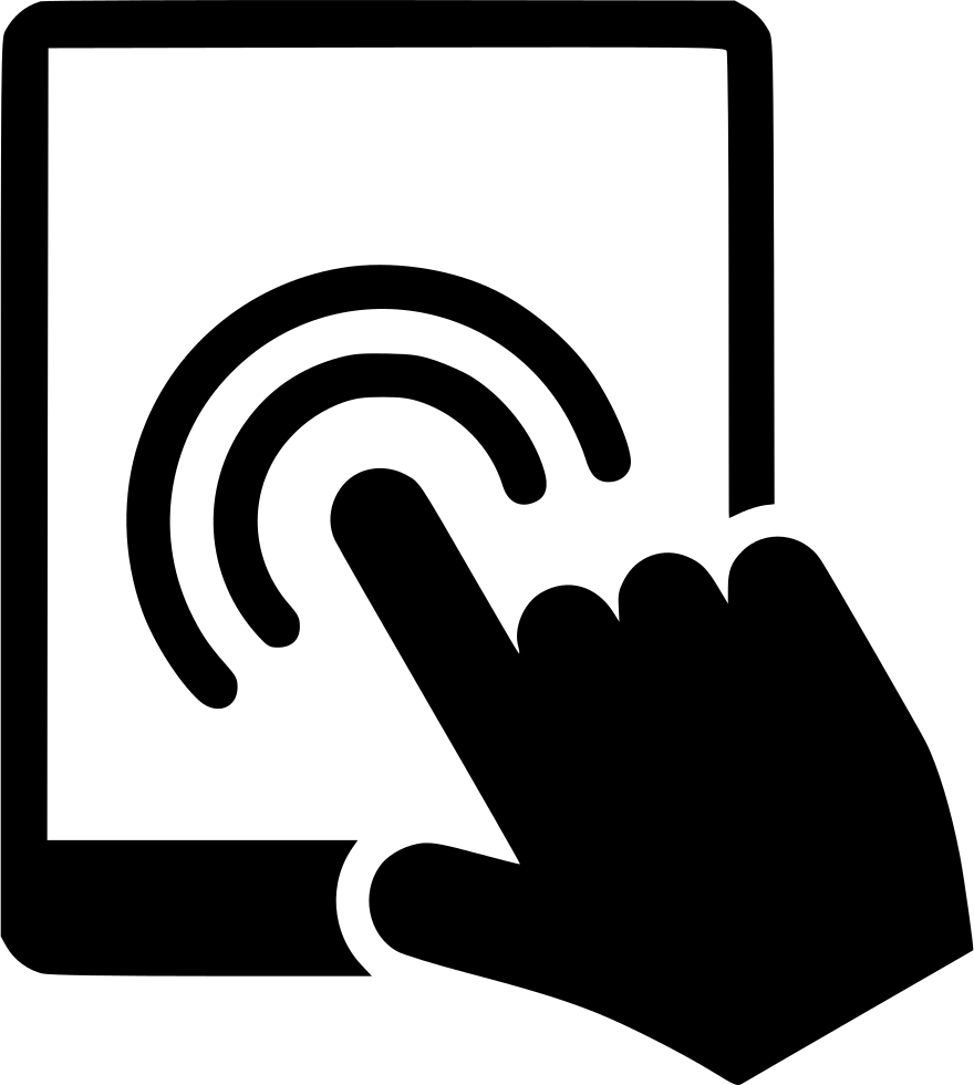 Finger Tablet Download Free Image PNG Image