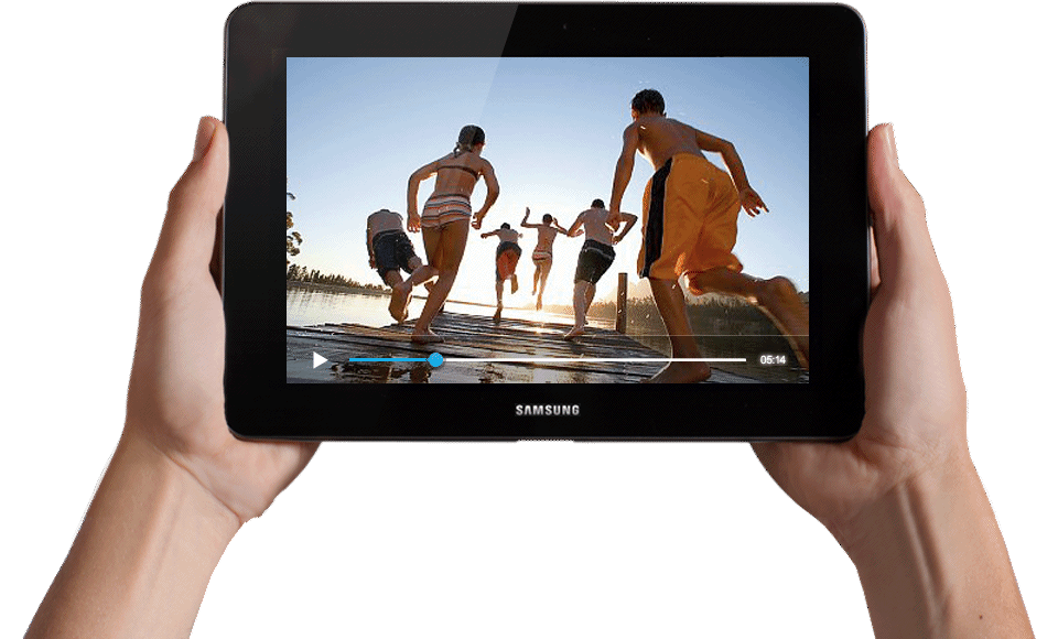 Tablet In Hands Png Image PNG Image