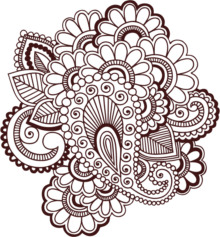 Tattoo Henna Drawing Mehndi Free HQ Image PNG Image