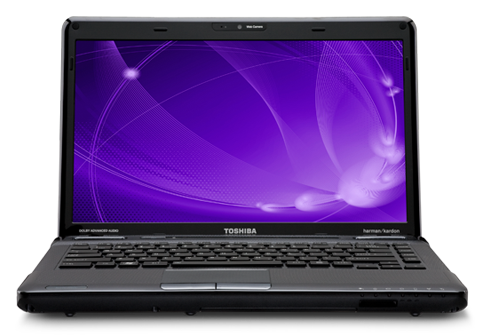 Toshiba Laptop PNG Image