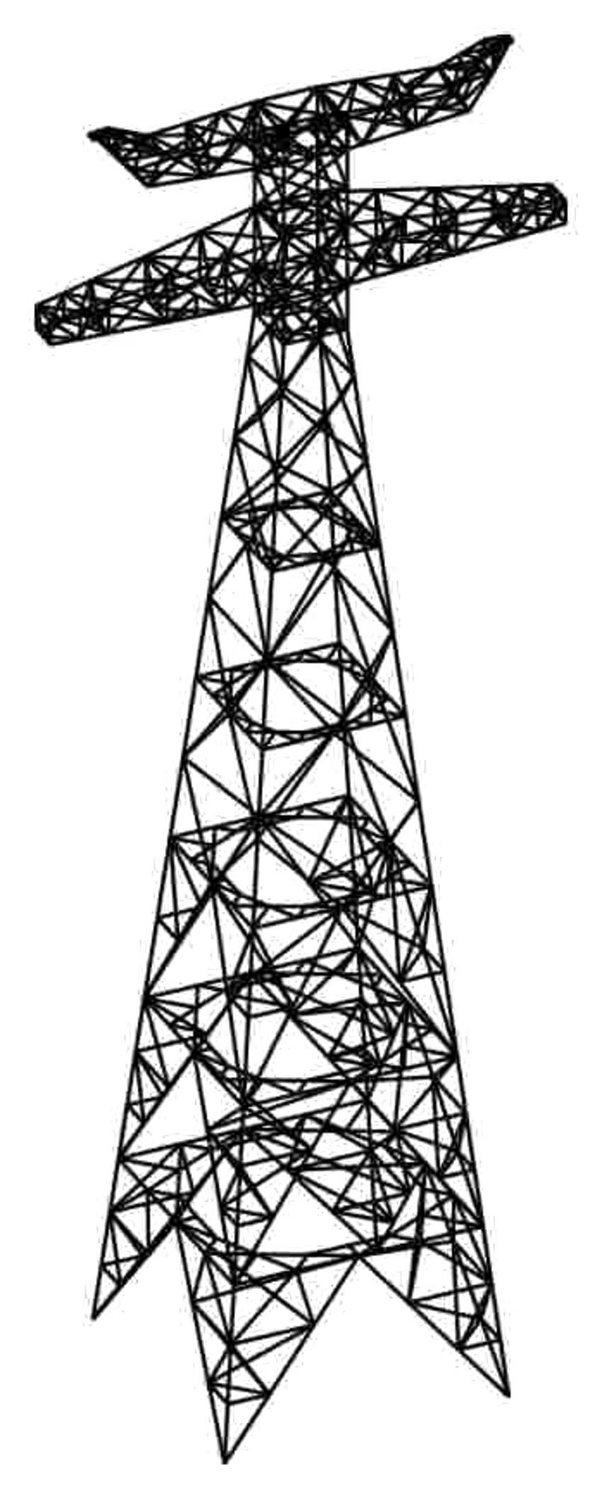 Transmission Tower HQ Image Free PNG PNG Image