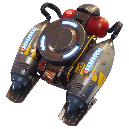 Backpack Machine Royale Fortnite Battle Technology PNG Image