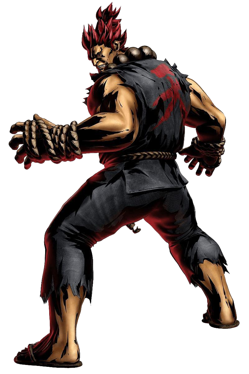 Akuma Street Fighter Free PNG HQ PNG Image