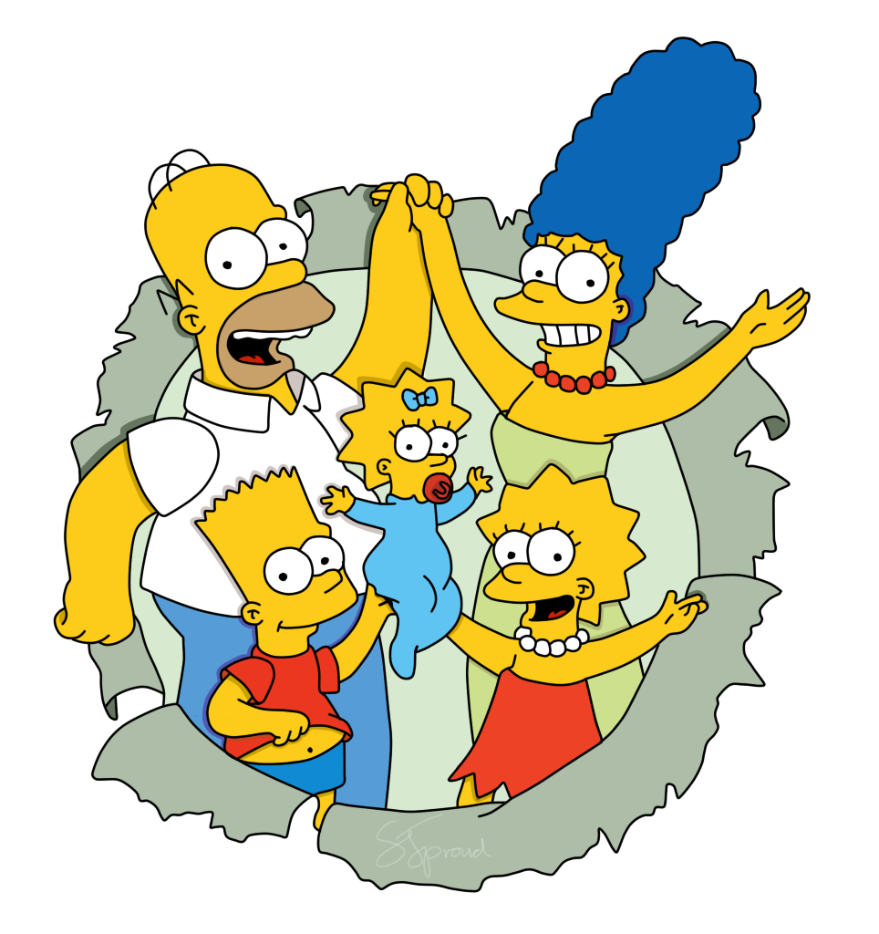 Simpsons The Cartoon Free Clipart HD PNG Image