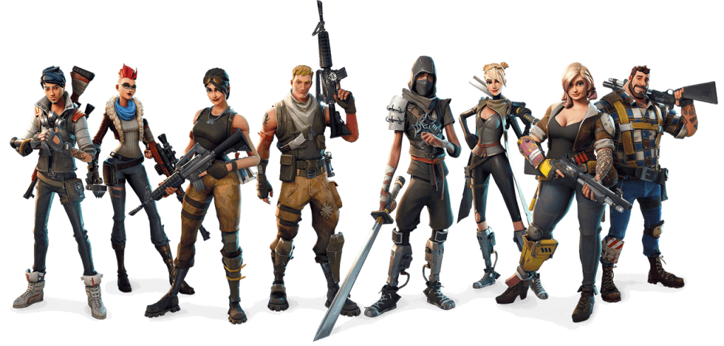 Figure Mercenary Royale Game Video Fortnite Battle PNG Image