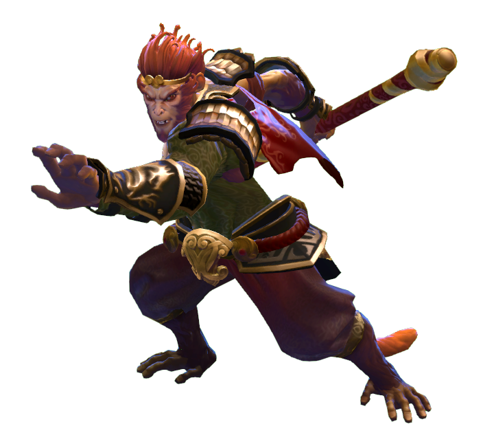 Toy Sun Dota Figurine Fortnite Wukong PNG Image