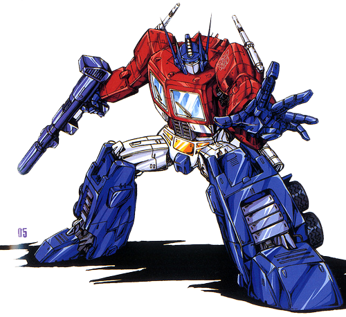 Optimus Prime Clipart PNG Image