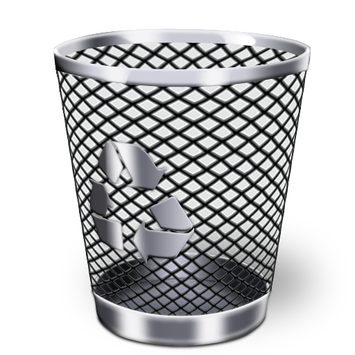 Bin Trash Silver Free Clipart HQ PNG Image