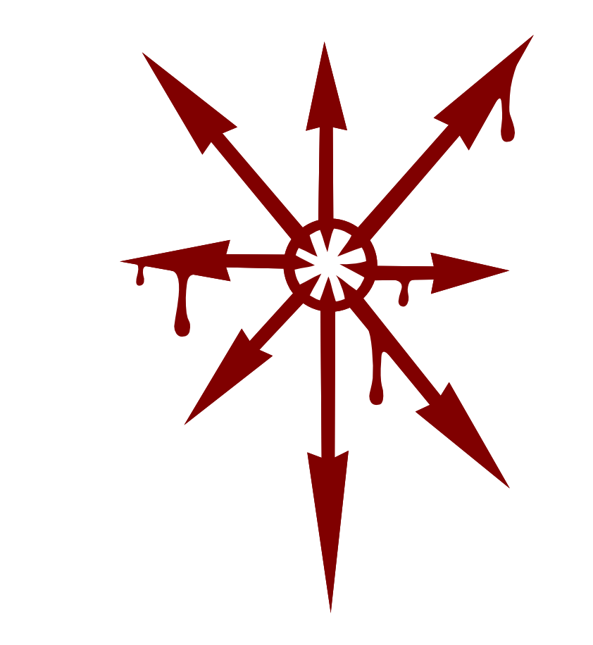 Star Symmetry Fantasy Chaos 40000 Warhammer PNG Image