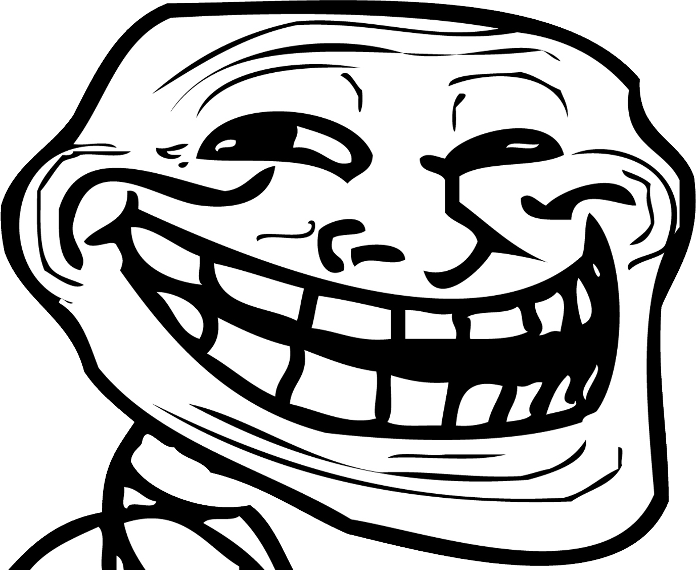 Trollface Man Free Download Image PNG Image