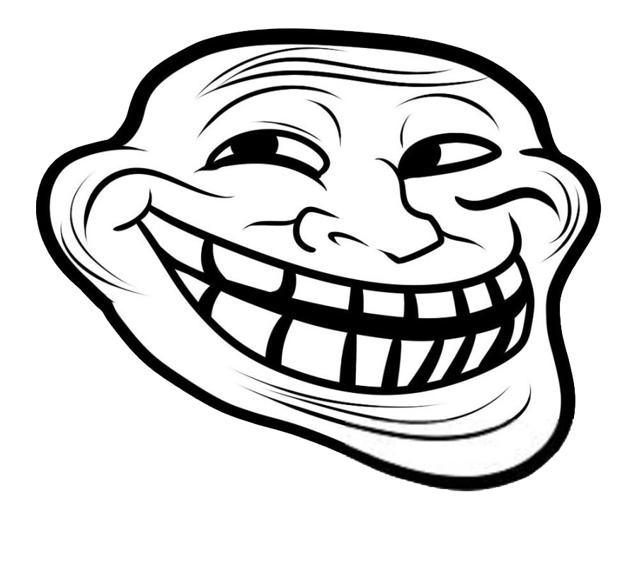 Trollface Man HQ Image Free PNG Image