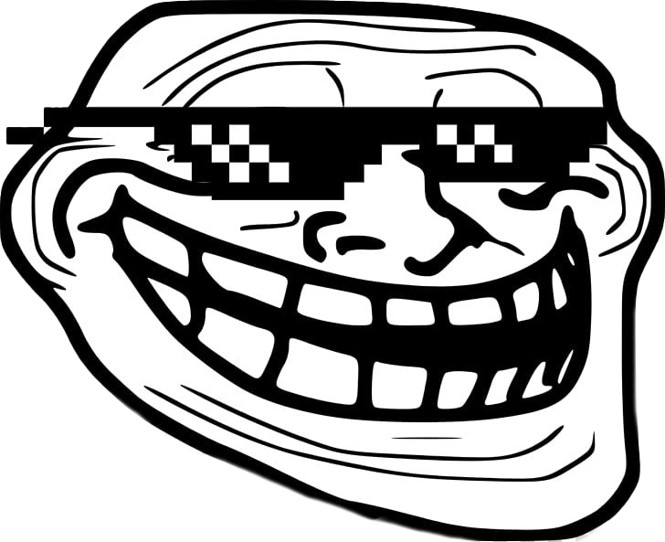 Trollface Man Free Photo PNG Image