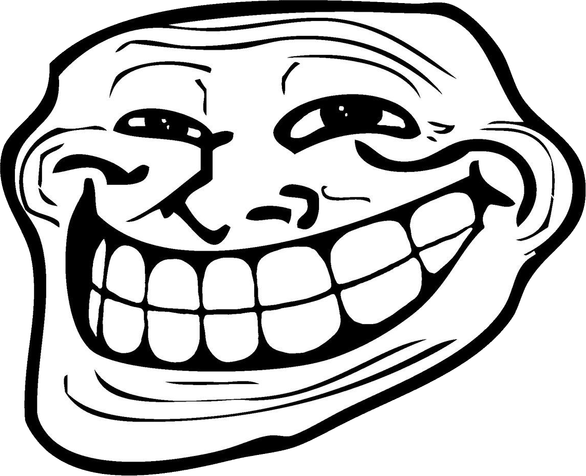 Trollface Man Free Transparent Image HD PNG Image