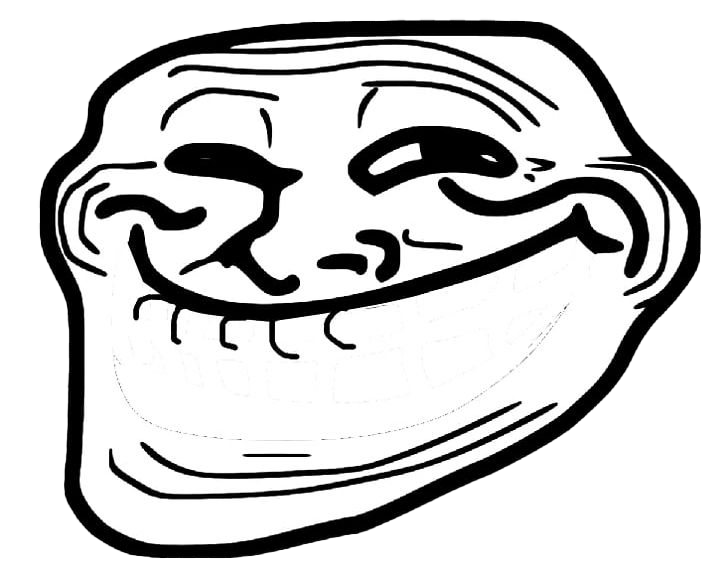 Meme Trollface Download HQ PNG Image