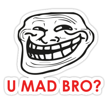 U Mad Bro Png PNG Image