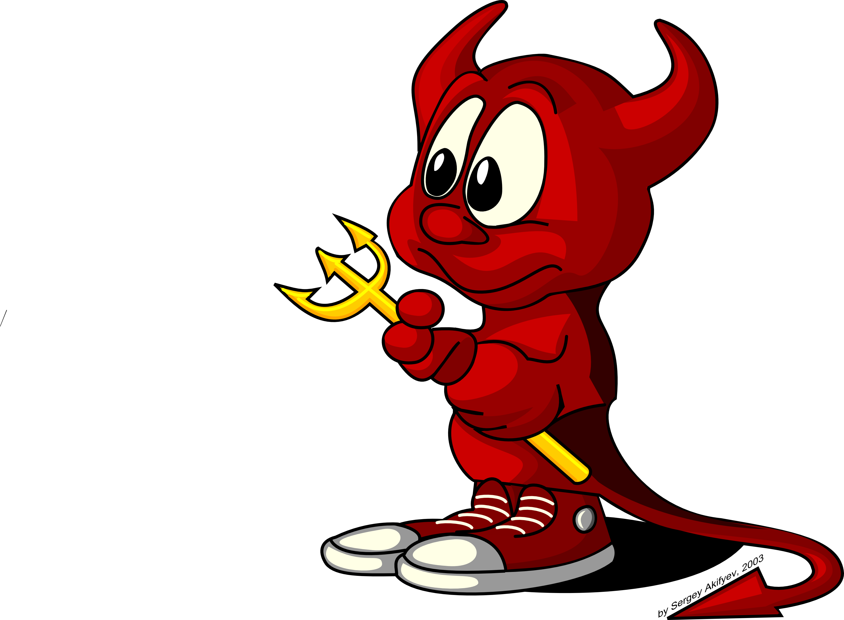 Devil Openbsd Linux Unix Freebsd Berkeley Distribution PNG Image