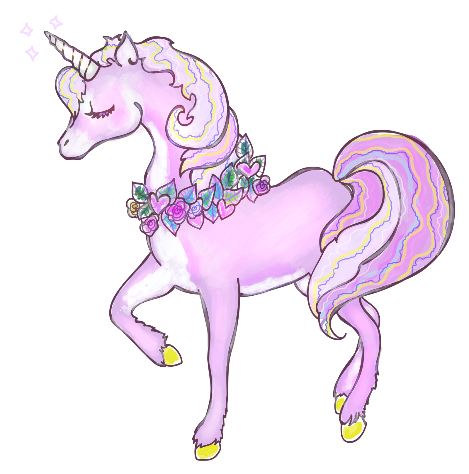 Unicorn Clipart PNG Image