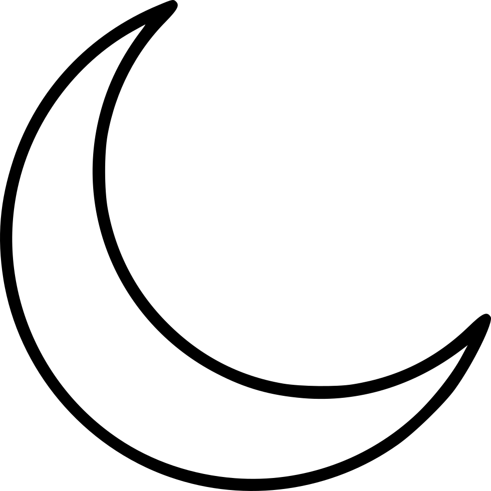 Crescent Moon HQ Image Free PNG Image