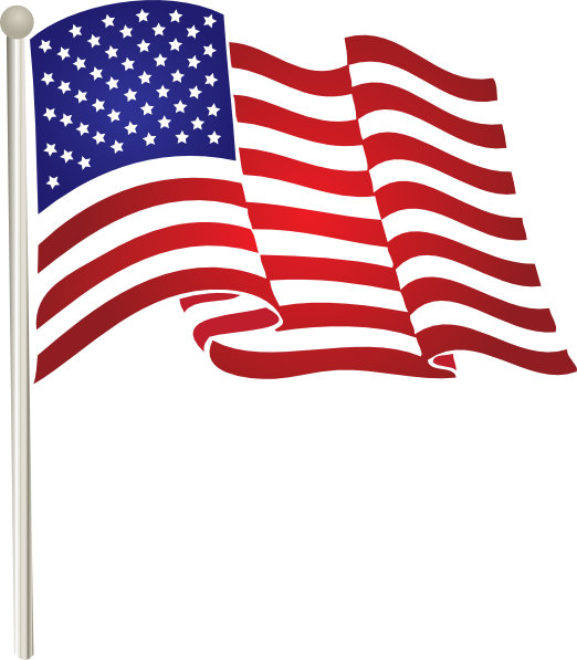 America Flag Png Pic PNG Image