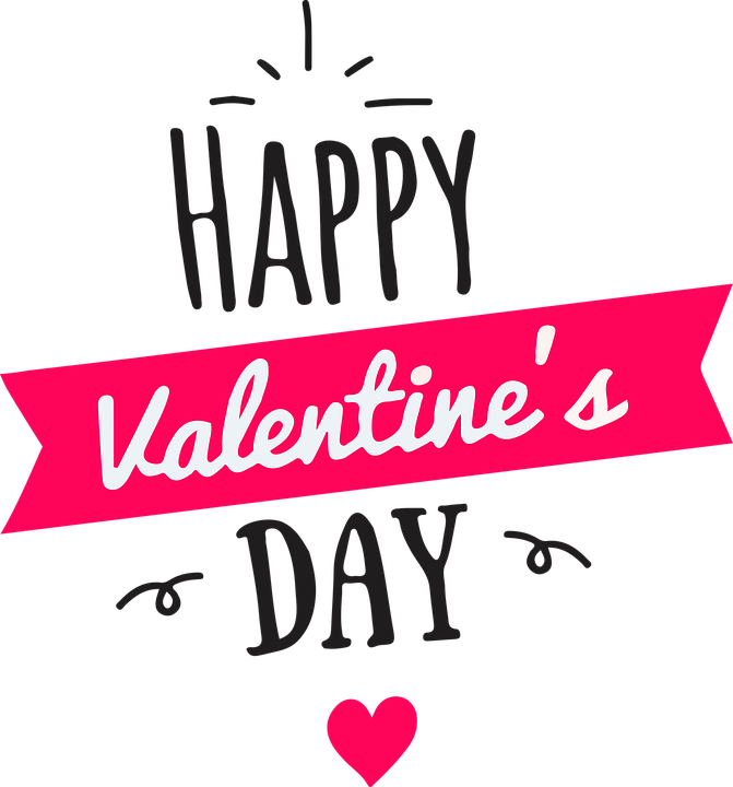 Text Valentines Love Day Download HQ PNG Image