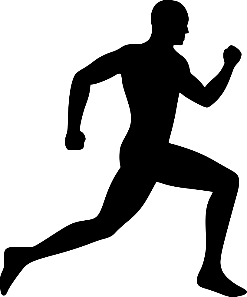 Person Jogging Vector Free Transparent Image HQ PNG Image