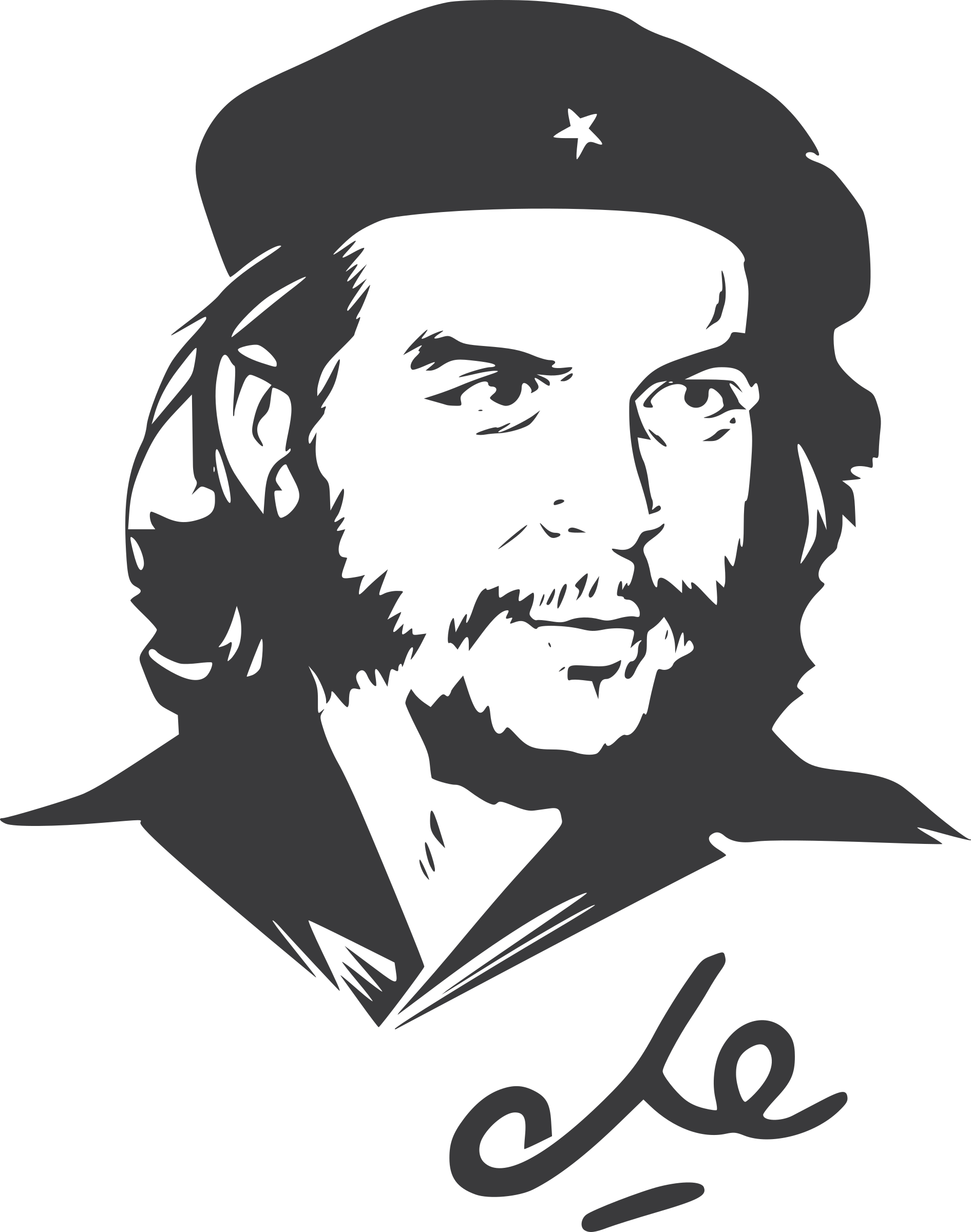 Guevara Vector Pic Che HQ Image Free PNG Image