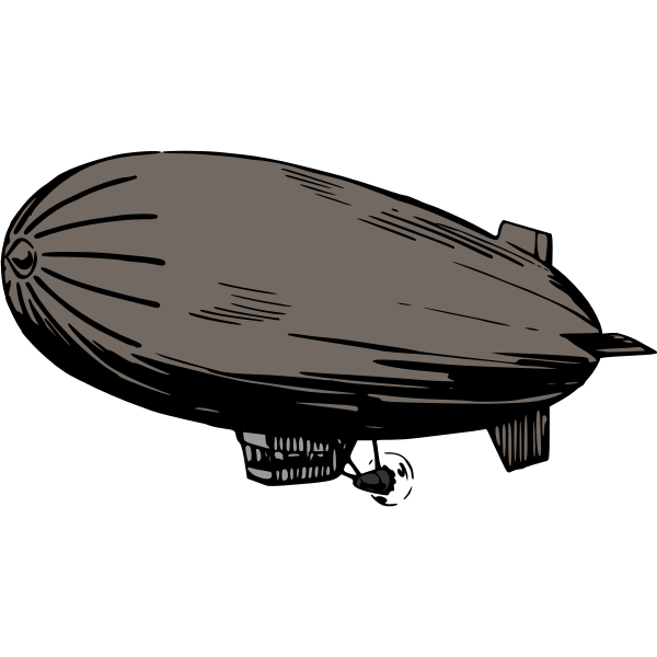 Vector Airship Free Transparent Image HD PNG Image