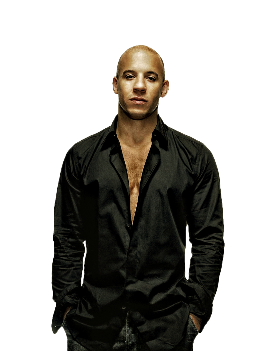 Vin Diesel Transparent Background PNG Image