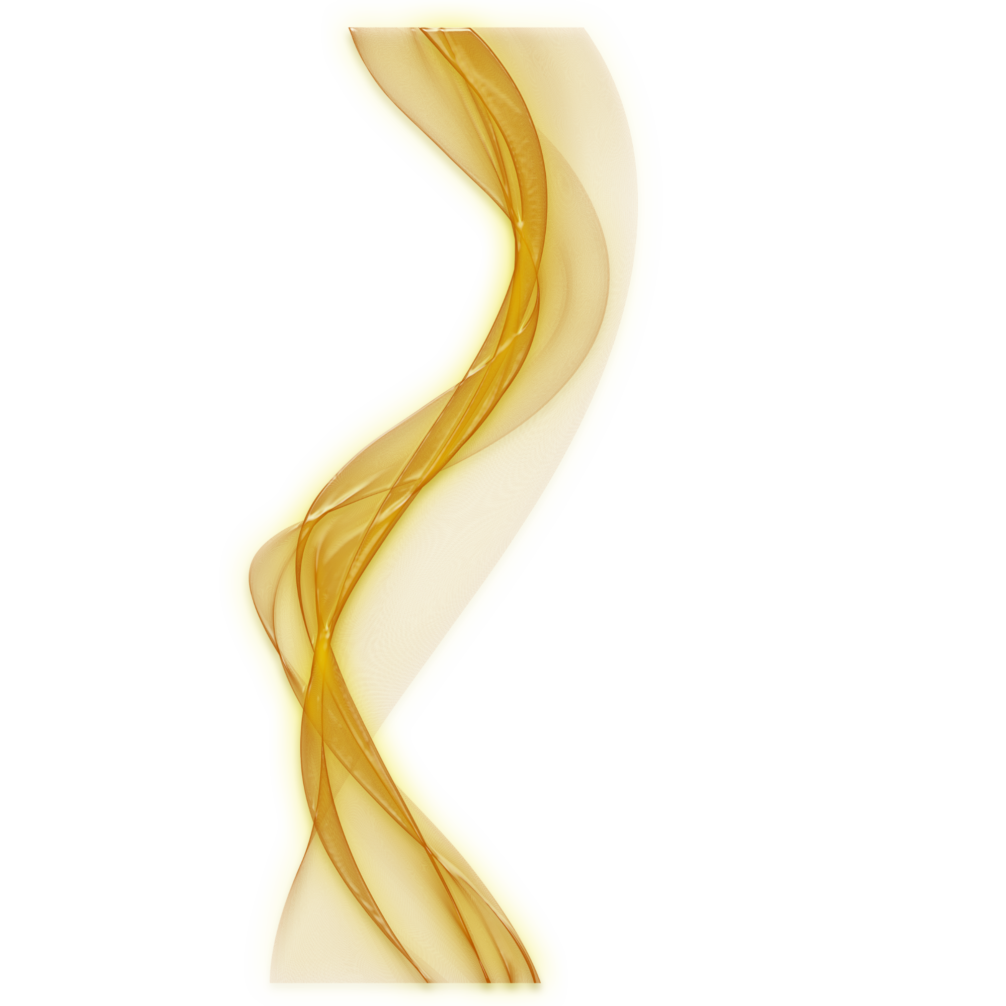 Golden Wave HQ Image Free PNG Image