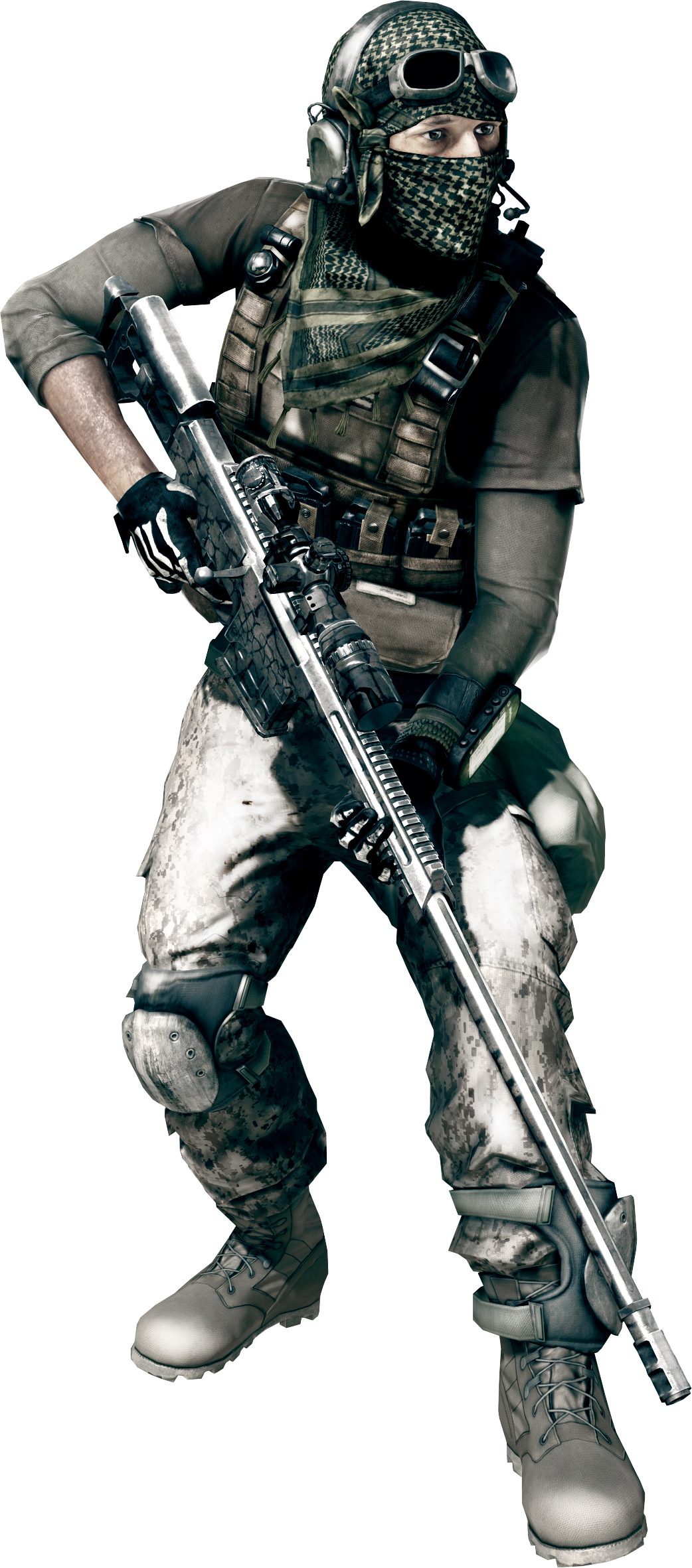 Battlefield Mercenary Swat Free PNG HQ PNG Image