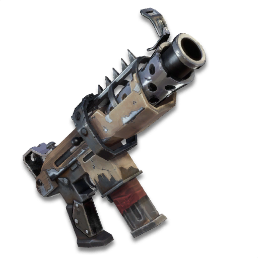 Submachine Weapon Gun Royale Fortnite Battle PNG Image