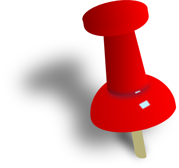 Pushpin Transparent Image PNG Image