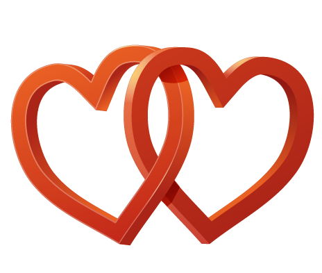 Wedding Heart File PNG Image