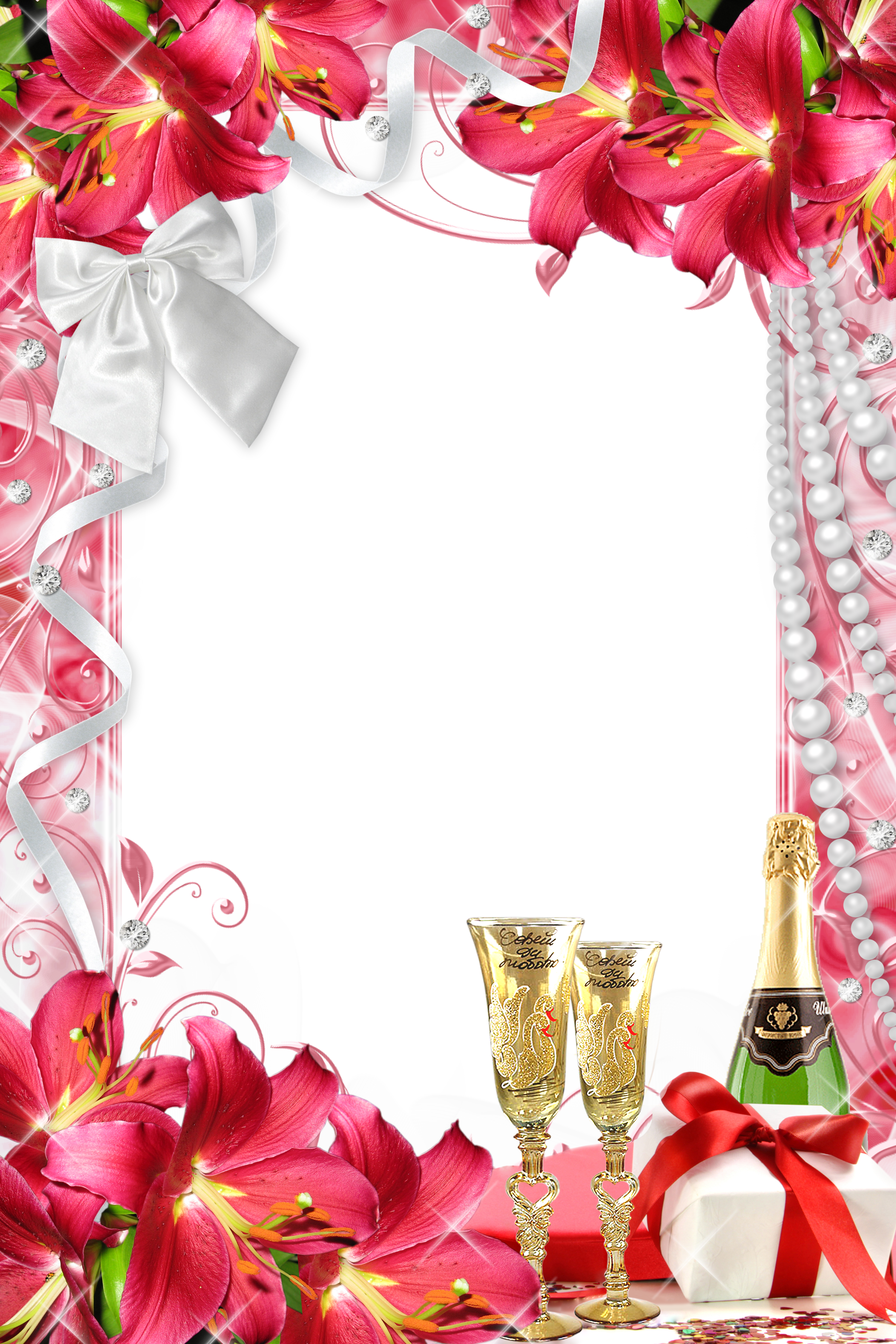 Album Frame Birthday Wedding Personalized Transparent PNG Image