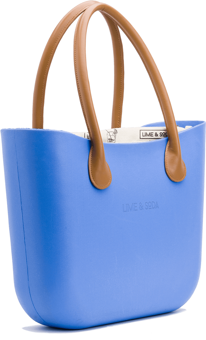 Blue Handbag Shoulder HD Image Free PNG Image