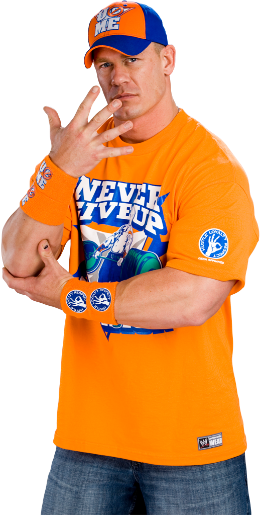 John Cena Transparent Background PNG Image