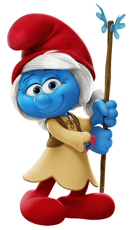 Smurfwillow Smurfs Brainy Lost Willow Papa Gargamel PNG Image