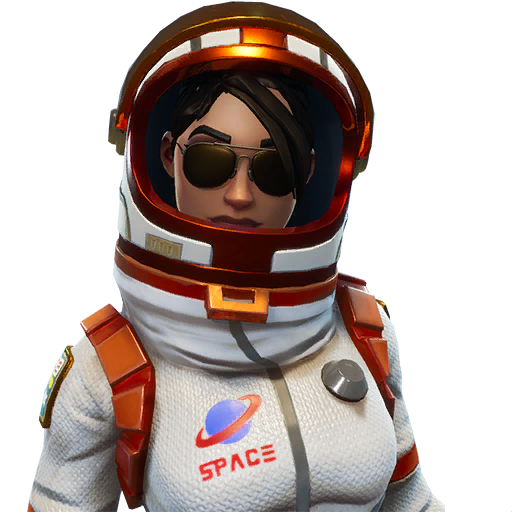 Moonwalker Royale Figurine Astronaut Fortnite Battle PNG Image