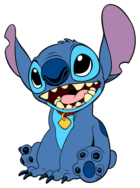 Nani Blue Art Stitch Lilo Pelekai PNG Image