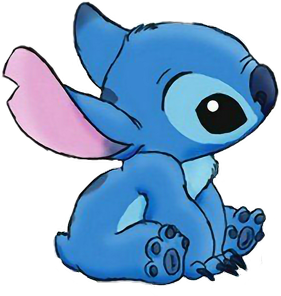 Blue Stitch Ohana Lilo Mammal Pelekai PNG Image